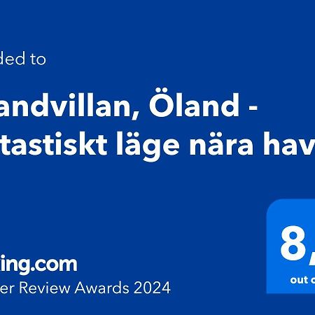 Strandvillan, Oeland - Fantastiskt Laege Naera Havet! Lottorp Exterior photo